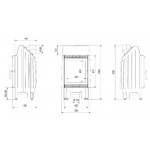 Чертеж Топка BLANKA (Kratki)