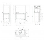 Чертеж Топка MBA L/P BS G (Kratki.PRO)