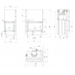 Чертеж Топка MBM L/P BS G (Kratki.PRO)