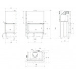 Чертеж Топка MBO L/P BS G (Kratki.PRO)