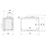 Чертеж Топка WIKTOR Deco (Kratki)