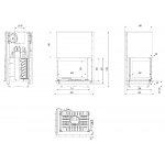 Чертеж Топка ZUZIA L/P BS G (Kratki)