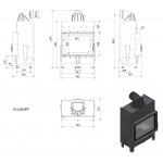 Чертеж Топка Floki (Kratki.PRO)
