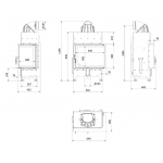 Чертеж Топка Floki L/P BS (Kratki.PRO)