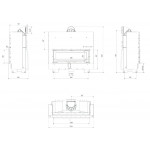 Чертеж Топка MB100 G (Kratki.PRO)