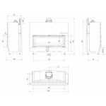 Чертеж Топка MB120 G (Kratki.PRO)
