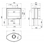 Печь Bristol (Lacunza)