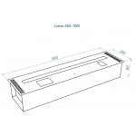 Чертеж Топливный блок Автоматический Good Fire 1000 - 2 варианта (LuxFire)