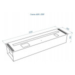 Чертеж Топливный блок Автоматический Good Fire 1200 - 2 варианта (LuxFire)