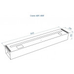 Чертеж Топливный блок Автоматический Good Fire 1600 - 2 варианта (LuxFire)