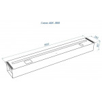 Чертеж Топливный блок Автоматический Good Fire 1800 - 2 варианта (LuxFire)