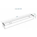 Чертеж Топливный блок Автоматический Good Fire 1900 - 2 варианта (LuxFire)