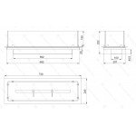  Биокамин Модуль 600 (LuxFire)