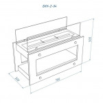  Биокамин Радость (LuxFire)