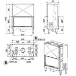 Чертеж Топка Plasma B95 (MCZ)