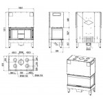 Чертеж Топка Plasma T95 (MCZ)