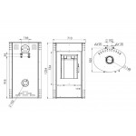  Печь ДУНАЙ Аква (Мета-Бел)