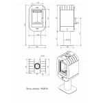 Печь ЛУАРА (Мета-Бел)