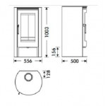 Чертеж Печь DELTA (Panadero)