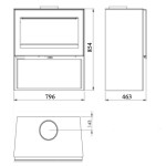 Чертеж Печь FENIX (Panadero)