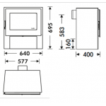 Чертеж Печь NAXOS (Panadero)