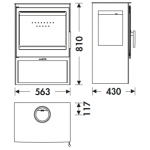Чертеж Печь ONIX 3V (Panadero)