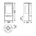 Чертеж Печь SUERTE (Panadero)