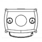 Чертеж Печь AMITY 3 N (Plamen)