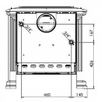Чертеж 2 Печь TENA Termo (Plamen)