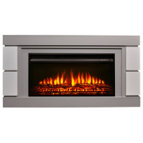 Электрокамин Дэнвер 36 с очагом Premier 36 Серый (RealFlame)
