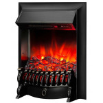 Черный Электрокамин Fobos Lux Black RC (Real-Flame)