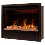  Электрокамин Helios 26 SBG 3D (RealFlame)