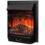 Черный Электрокамин Majestic Lux Черный RC (Real-Flame)