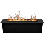  Электрокамин Cassette 800 3D Black Panel (RealFlame)