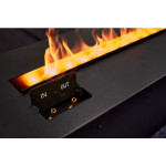  Электрокамин Cassette 800 3D Black Panel (RealFlame)