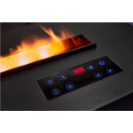  Электрокамин Cassette 800 3D Black Panel (RealFlame)