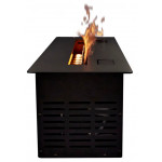  Электрокамин Cassette 800 3D Black Panel (RealFlame)