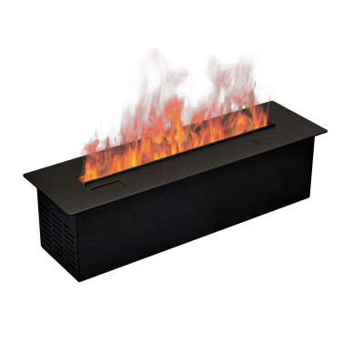 Электрокамин Cassette 800 3D Black Panel (RealFlame)
