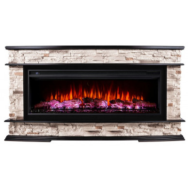 Электрокамин Frankfurt 52 с очагом Joker 52 Античный дуб (RealFlame)