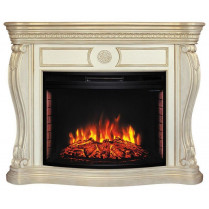 Портал Barcelona 33 Белый дуб (RealFlame)