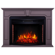 Электрокамин Theodor 33 с очагом Firespace 33 S IR Грей софт 