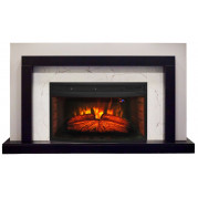 Электрокамин Палермо с очагом Firespace 33W Серый камень (RealFlame)