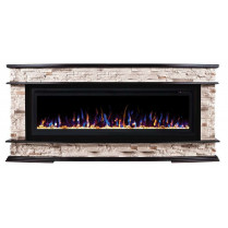 Электрокамин Frankfurt 60 с очагом Safita 60 Античный дуб (RealFlame)