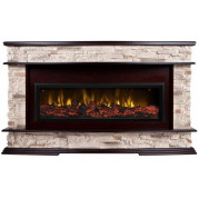 Электрокамин Frankfurt 42 с очагом Beverly 1000 Античный дуб (RealFlame)