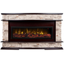 Электрокамин Frankfurt 42 с очагом Beverly 1000 Античный дуб (RealFlame)