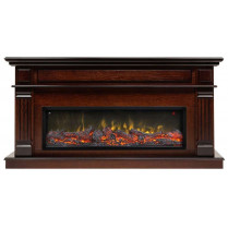 Электрокамин Islandia 42 с очагом Beverly 1000 Античный дуб (RealFlame)