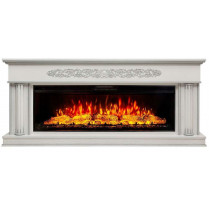 Электрокамин Pasadena 52 с очагом Joker 52 Белый (RealFlame)