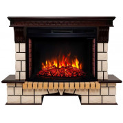 Электрокамин Stone 33 с очагом Firespace 33 S IR Античный дуб