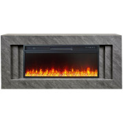 Электрокамин Line 42 с очагом Vision 42 LED Серый бетон (Royal Flame)