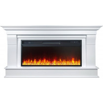 Электрокамин Monaco 42 с очагом Vision 42 LED Белый (Royal Flame)